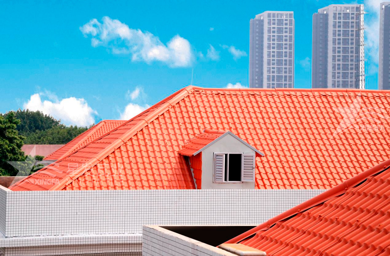 屋面建材首選--合成樹脂瓦，都用在哪里了？