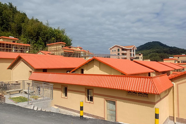 農(nóng)村建房選擇樹脂瓦，到底有什么好處？