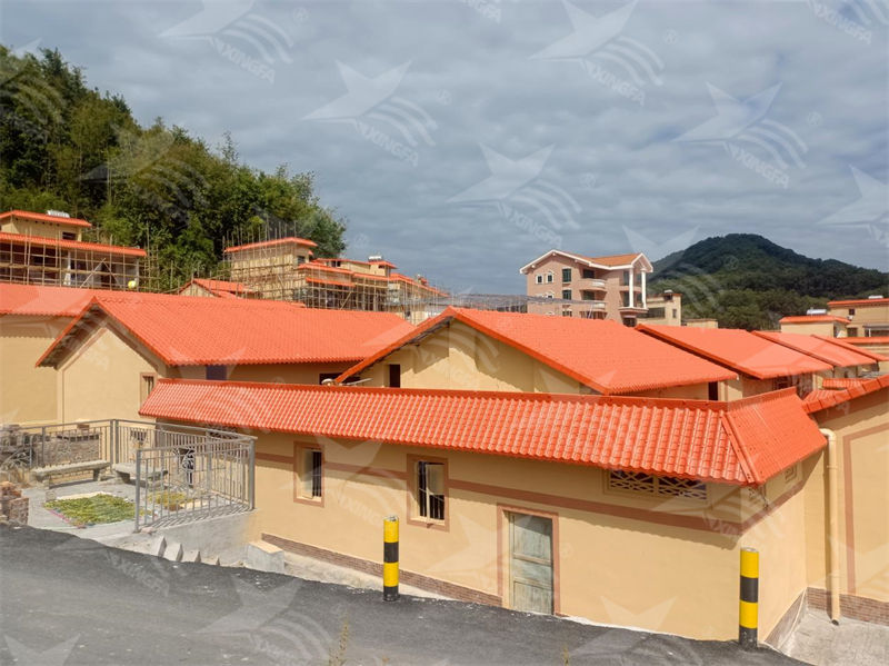 建房搭建屋面選擇合成樹(shù)脂隔熱瓦，你了解多少？